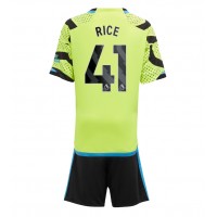 Arsenal Declan Rice #41 Vonkajší Detský futbalový dres 2023-24 Krátky Rukáv (+ trenírky)